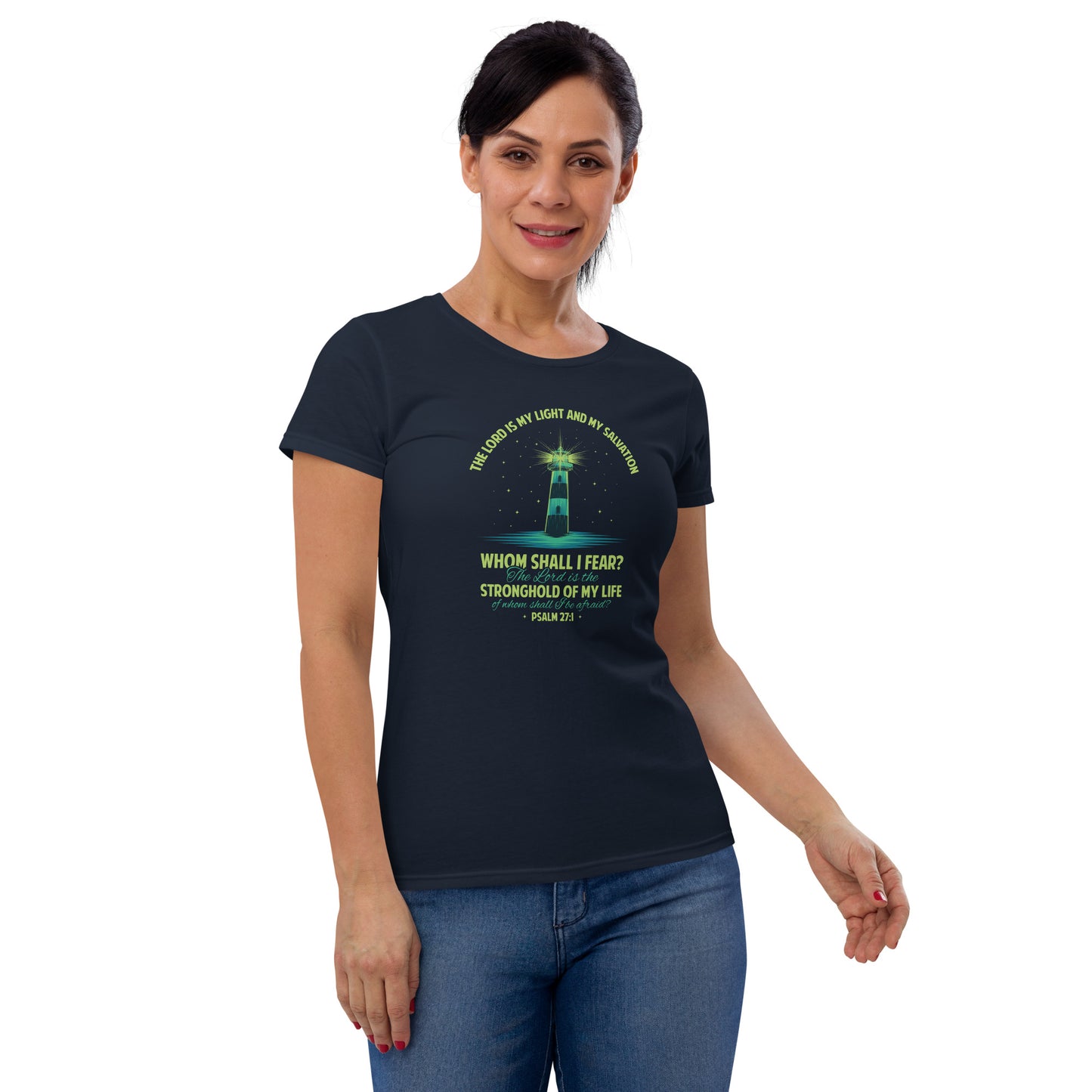 Fearless in His Light Women's Fashion Fit T-Shirt