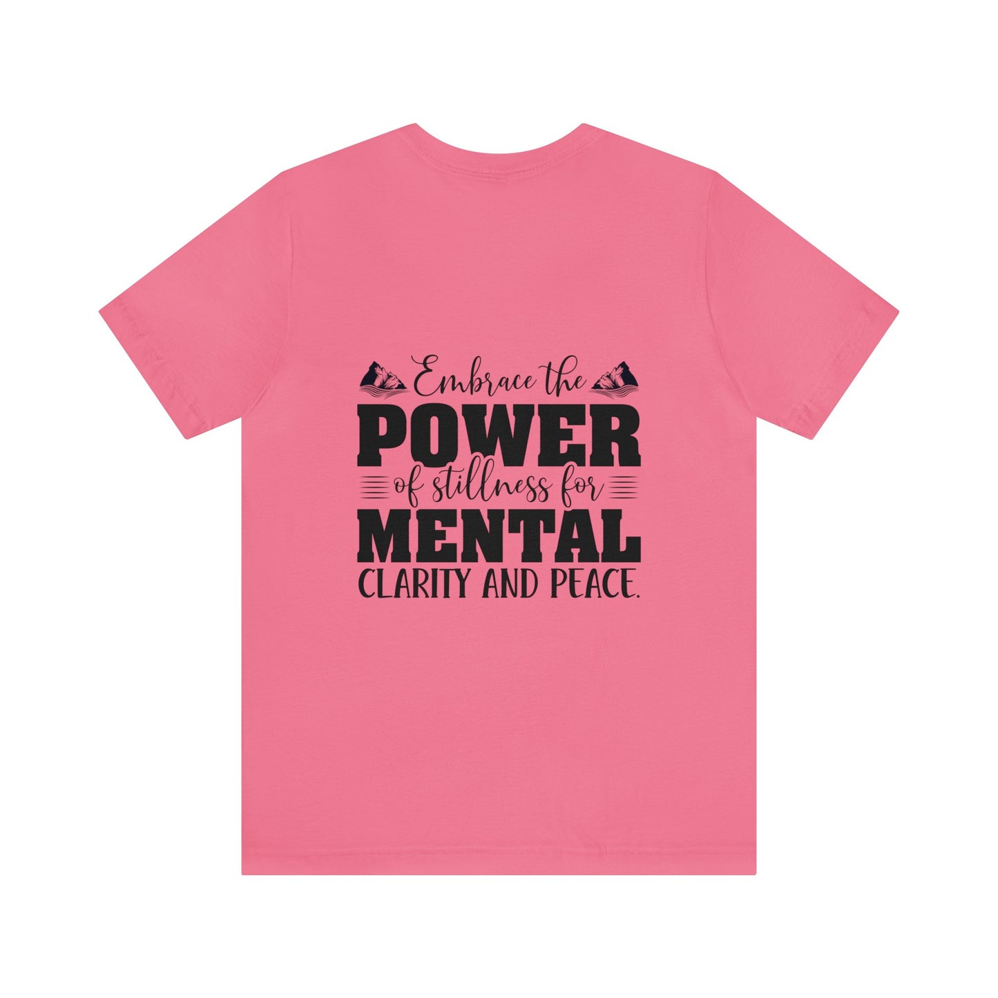 "Stillness in the Divine" - Unisex Jersey Short Sleeve Tee