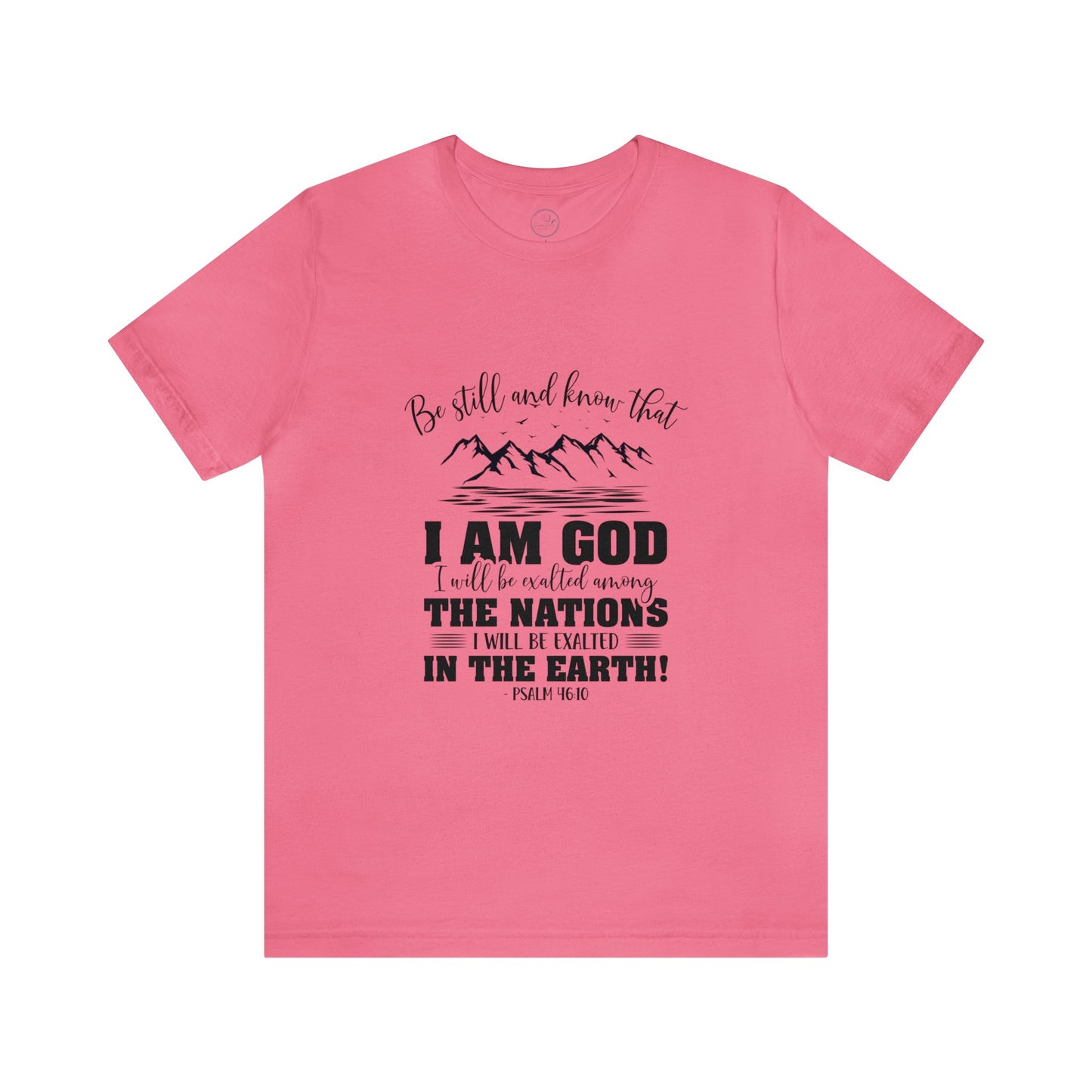 "Stillness in the Divine" - Unisex Jersey Short Sleeve Tee