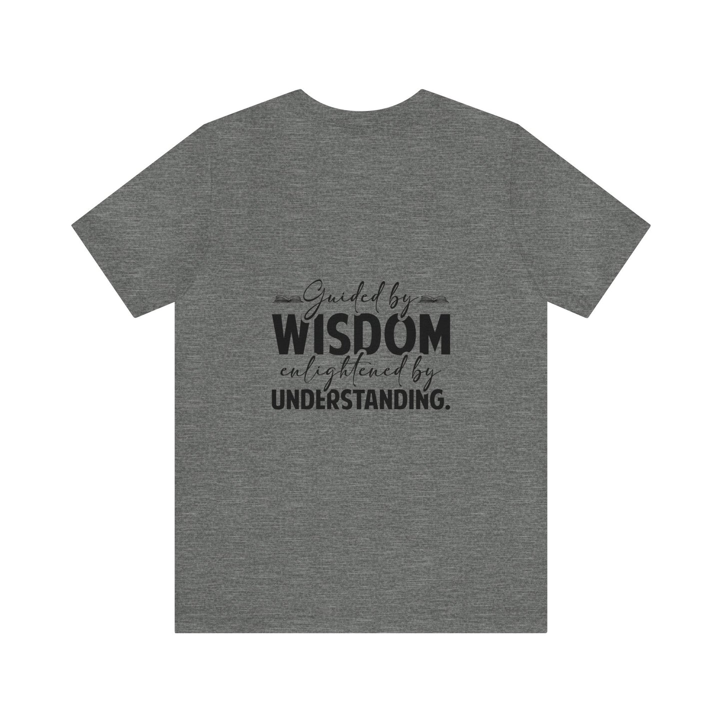 "Lamp to My Feet, Light to My Path" - Unisex Jersey Short Sleeve Tee