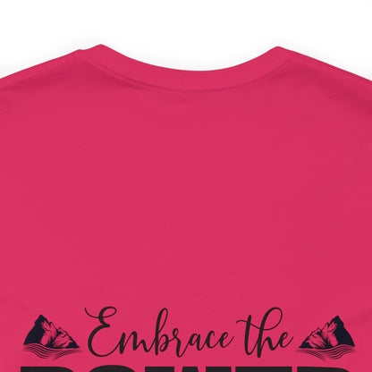 "Stillness in the Divine" - Unisex Jersey Short Sleeve Tee