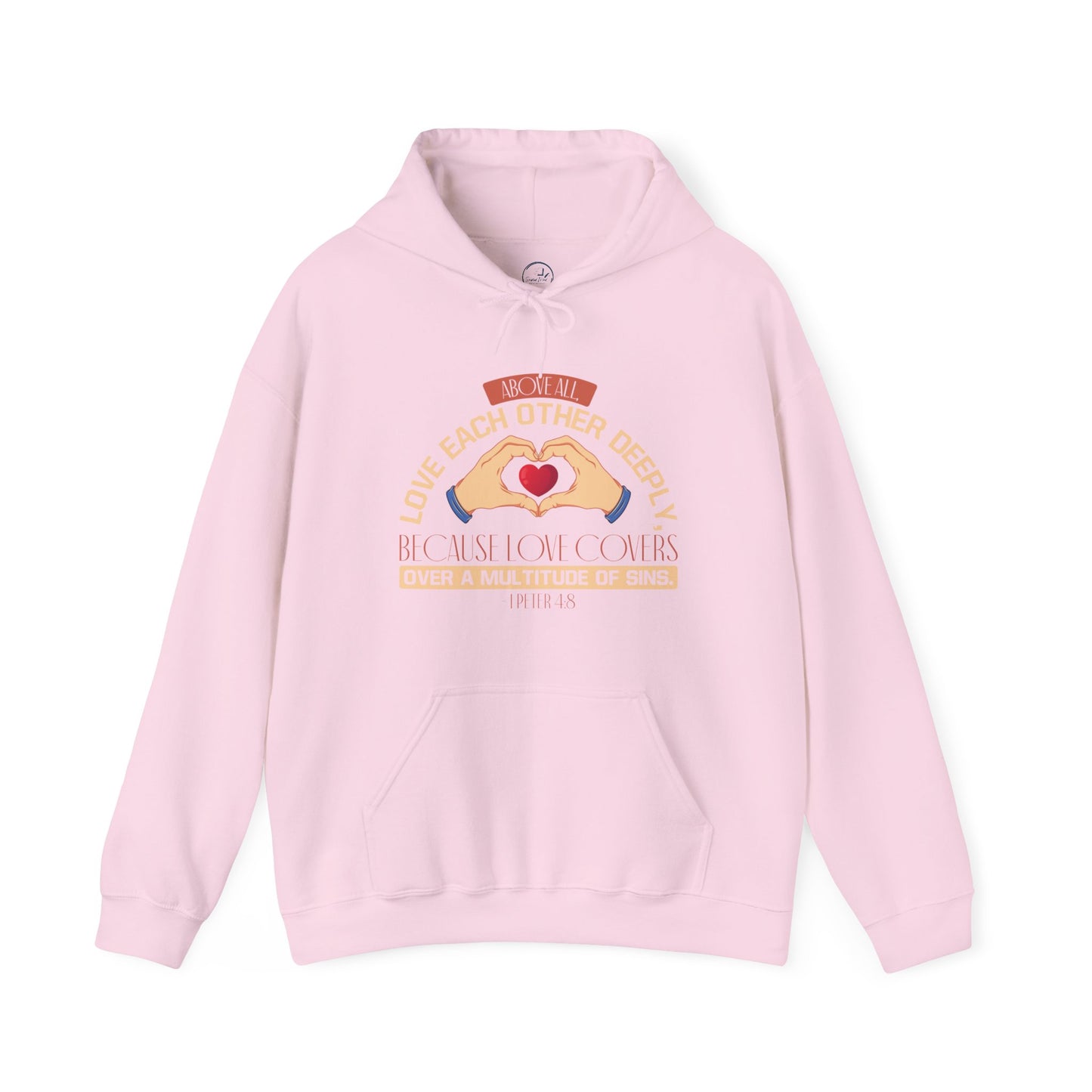 "Embrace Love, Foster Growth" -  Unisex Heavy Blend™ Hooded Sweatshirt