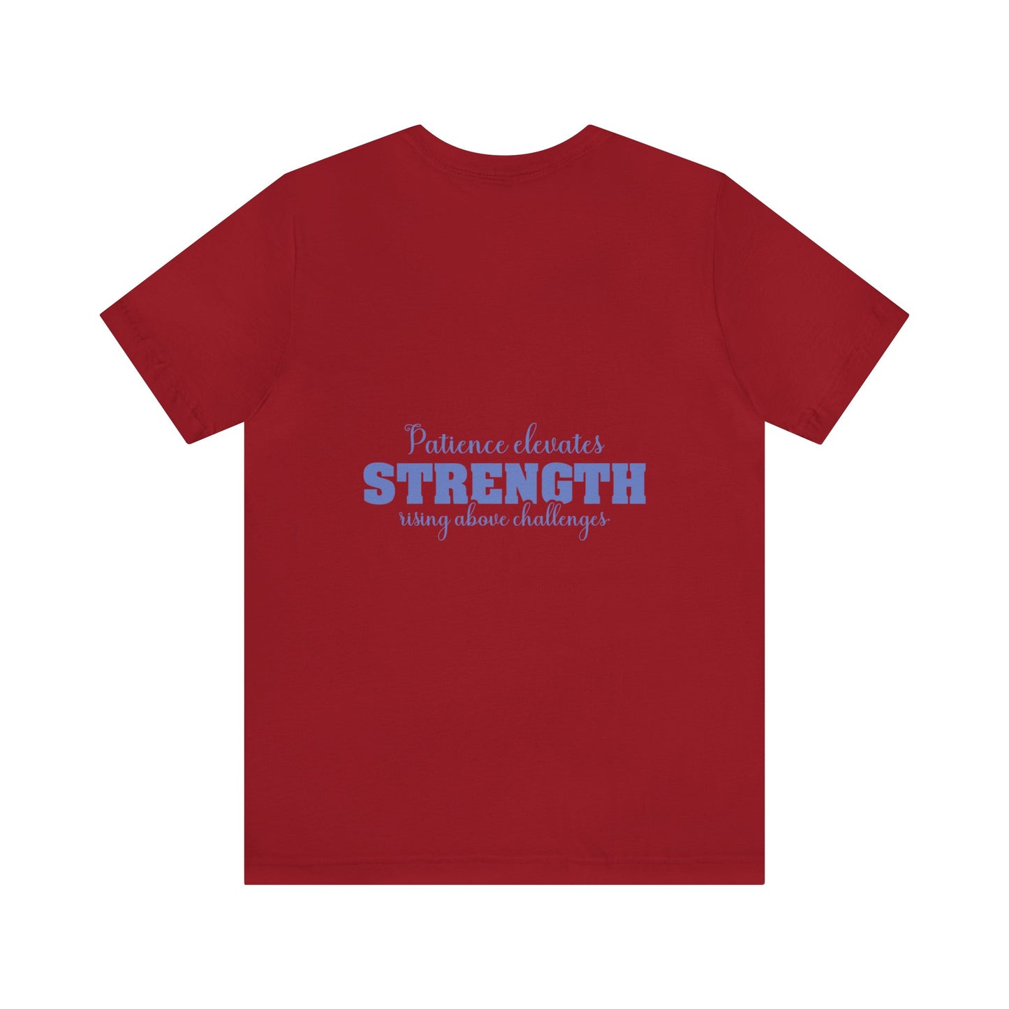 "Soar on Wings of Strength" - Unisex Jersey Short Sleeve Tee