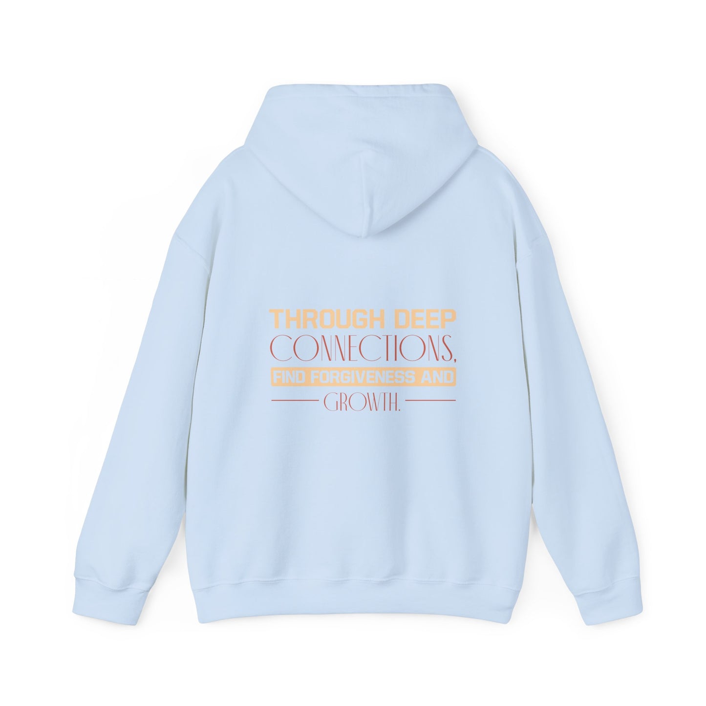 "Embrace Love, Foster Growth" -  Unisex Heavy Blend™ Hooded Sweatshirt