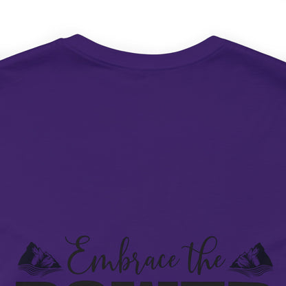 "Stillness in the Divine" - Unisex Jersey Short Sleeve Tee