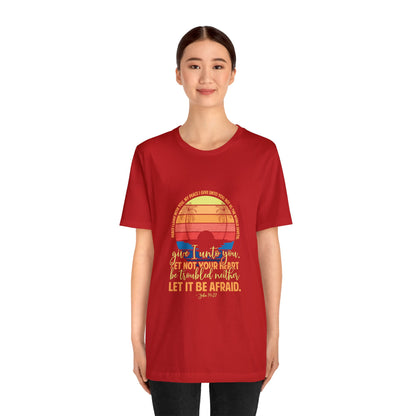 "Embrace the Gift of Peace" - Unisex Jersey Short Sleeve Tee