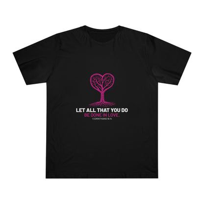 "Rooted in Love" - Unisex Deluxe T-shirt