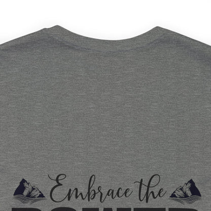 "Stillness in the Divine" - Unisex Jersey Short Sleeve Tee