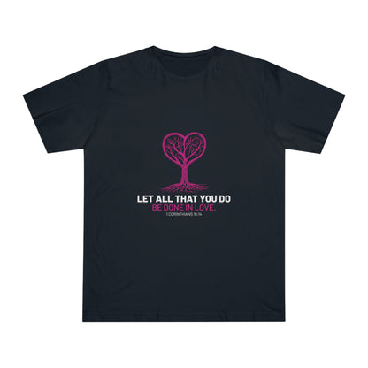"Rooted in Love" - Unisex Deluxe T-shirt