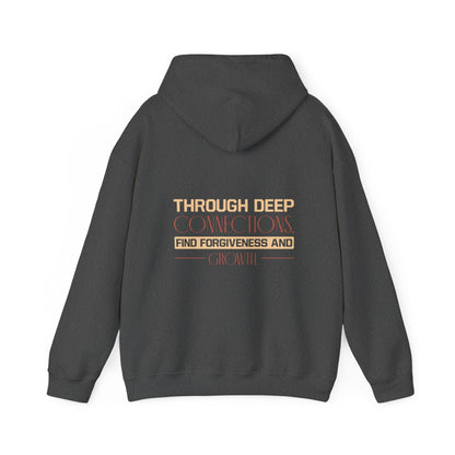 "Embrace Love, Foster Growth" -  Unisex Heavy Blend™ Hooded Sweatshirt
