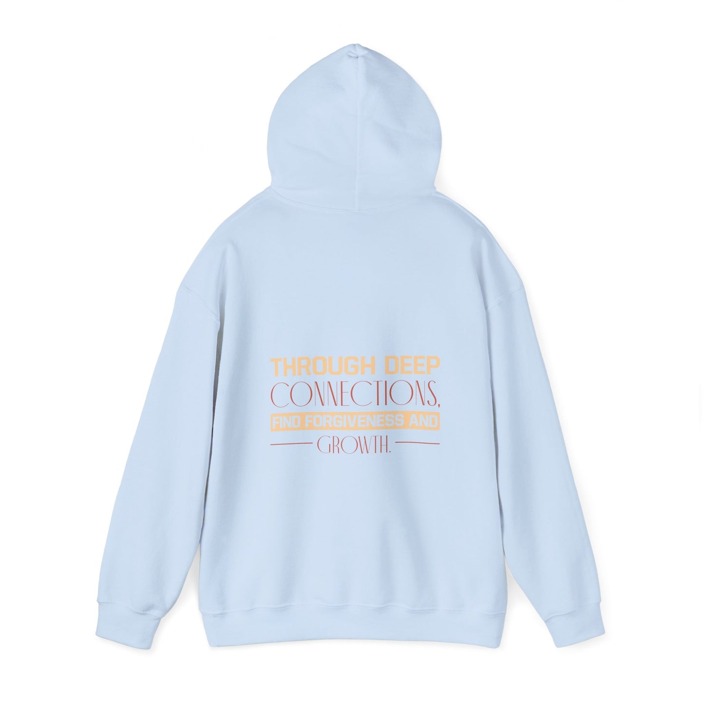 "Embrace Love, Foster Growth" -  Unisex Heavy Blend™ Hooded Sweatshirt