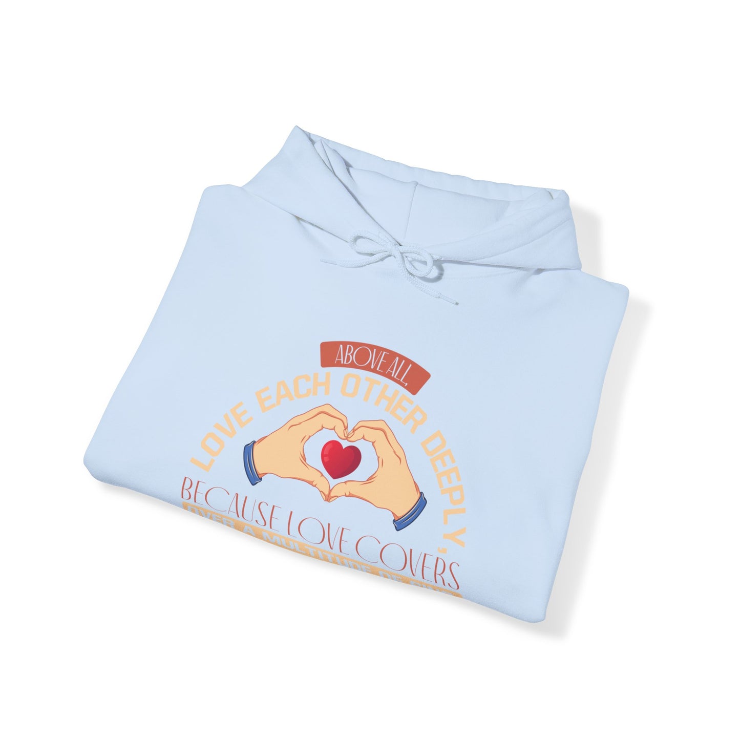 "Embrace Love, Foster Growth" -  Unisex Heavy Blend™ Hooded Sweatshirt