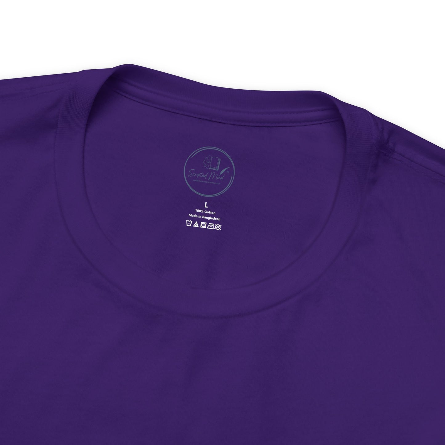 "Lamp to My Feet, Light to My Path" - Unisex Jersey Short Sleeve Tee