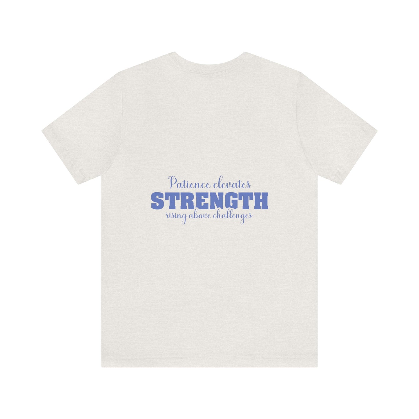 "Soar on Wings of Strength" - Unisex Jersey Short Sleeve Tee