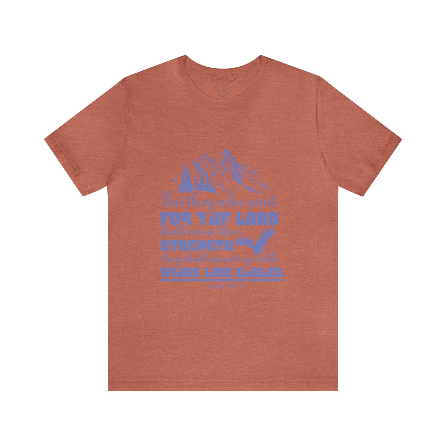 "Soar on Wings of Strength" - Unisex Jersey Short Sleeve Tee