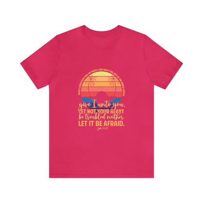 "Embrace the Gift of Peace" - Unisex Jersey Short Sleeve Tee