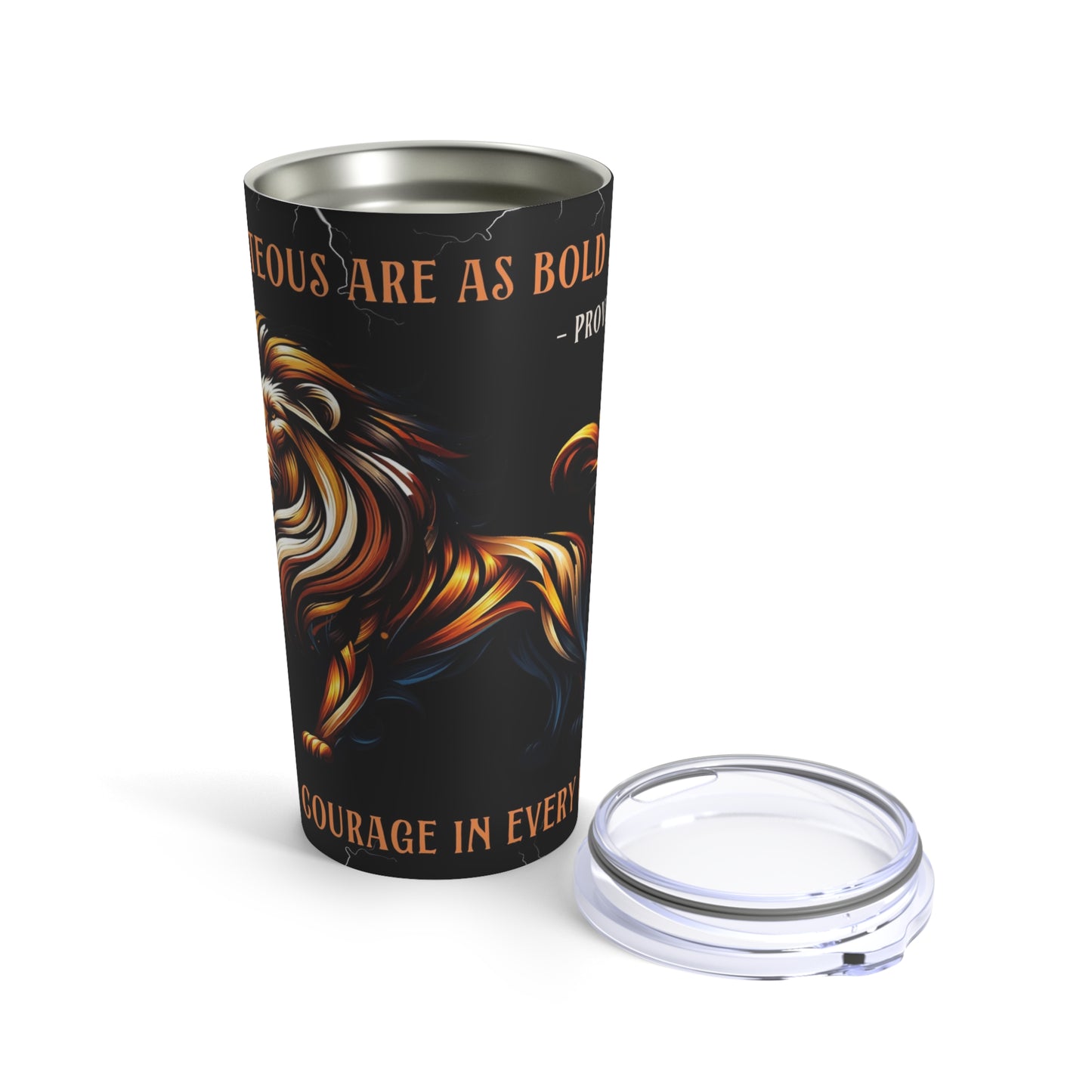 "Boldness in Every Sip" - Stainless steel Tumbler