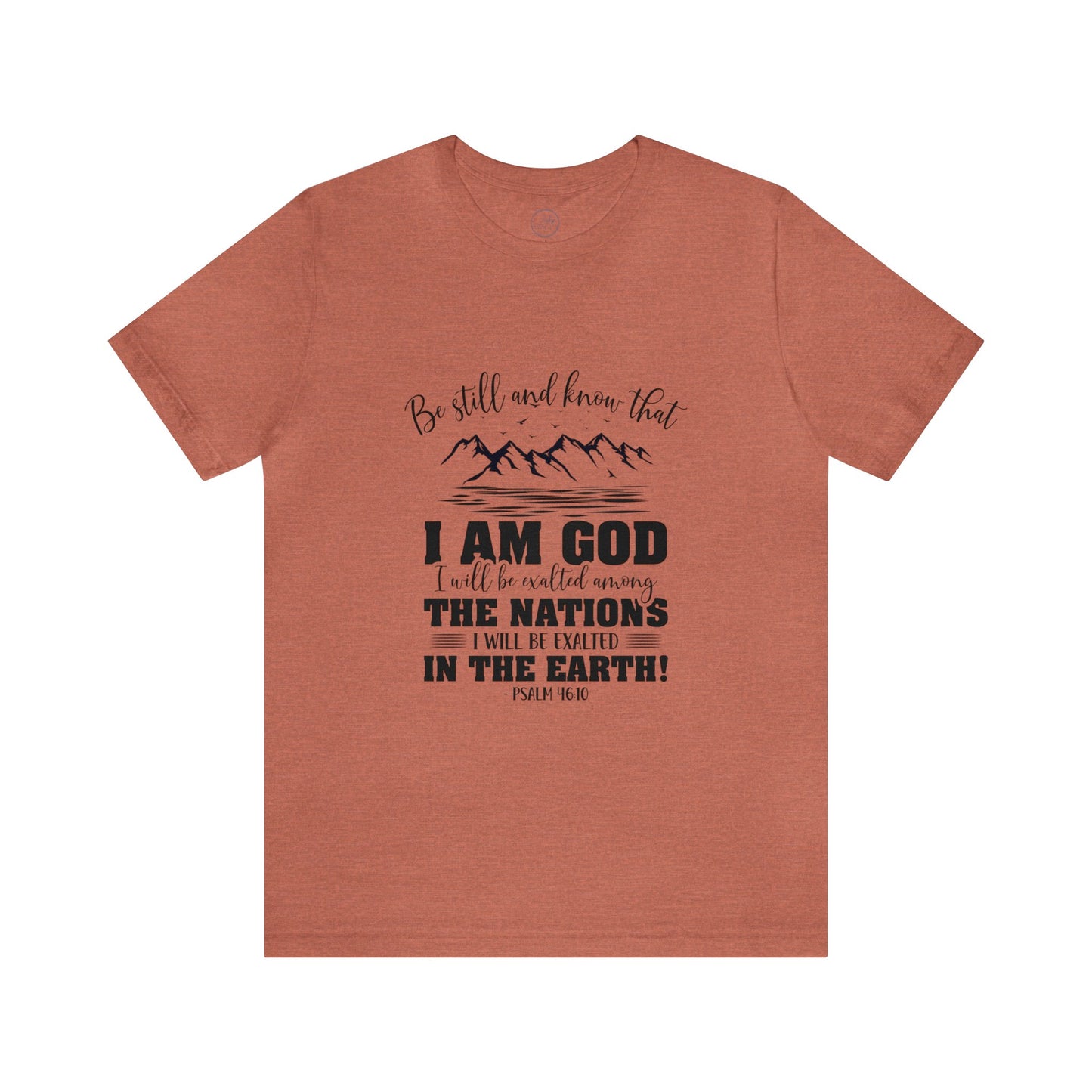 "Stillness in the Divine" - Unisex Jersey Short Sleeve Tee