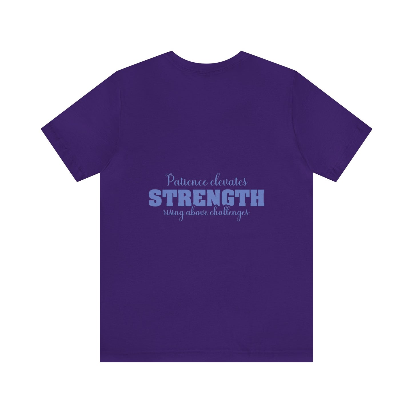 "Soar on Wings of Strength" - Unisex Jersey Short Sleeve Tee