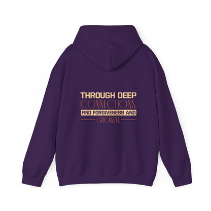"Embrace Love, Foster Growth" -  Unisex Heavy Blend™ Hooded Sweatshirt
