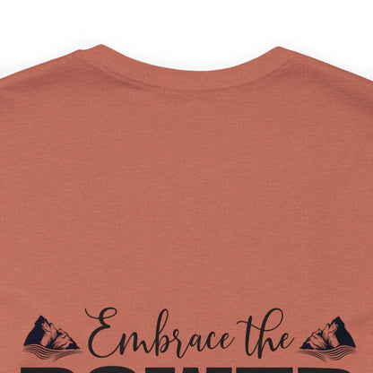 "Stillness in the Divine" - Unisex Jersey Short Sleeve Tee