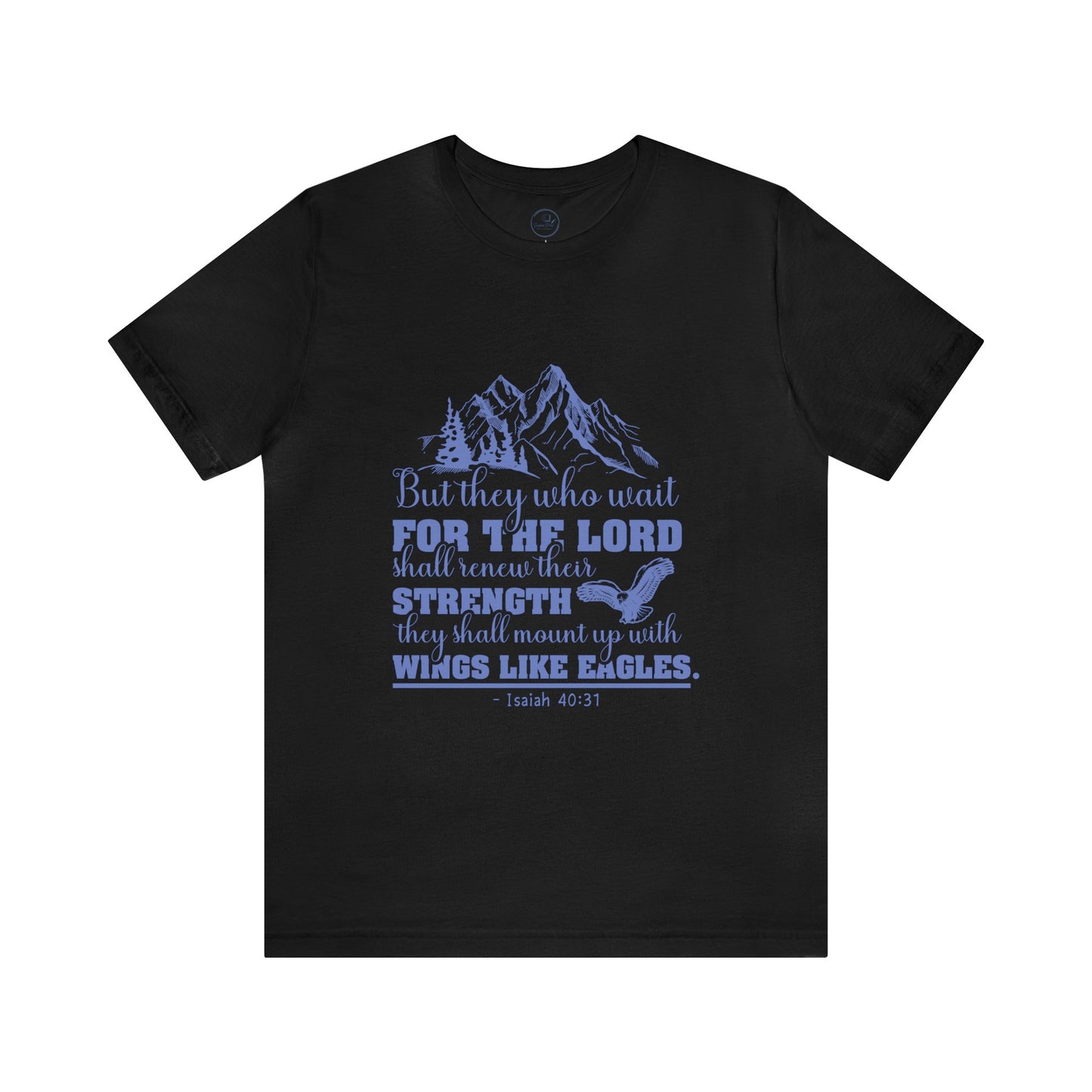 "Soar on Wings of Strength" - Unisex Jersey Short Sleeve Tee