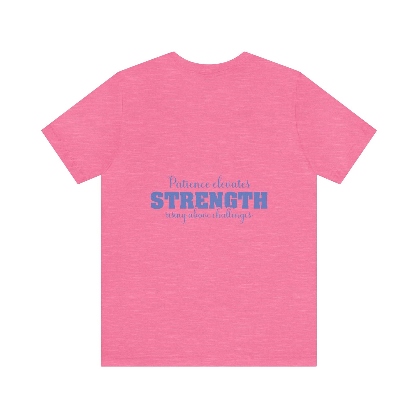 "Soar on Wings of Strength" - Unisex Jersey Short Sleeve Tee