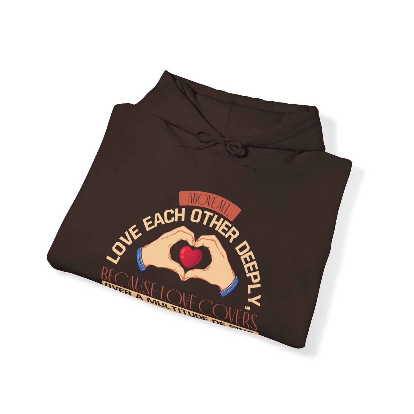 "Embrace Love, Foster Growth" -  Unisex Heavy Blend™ Hooded Sweatshirt