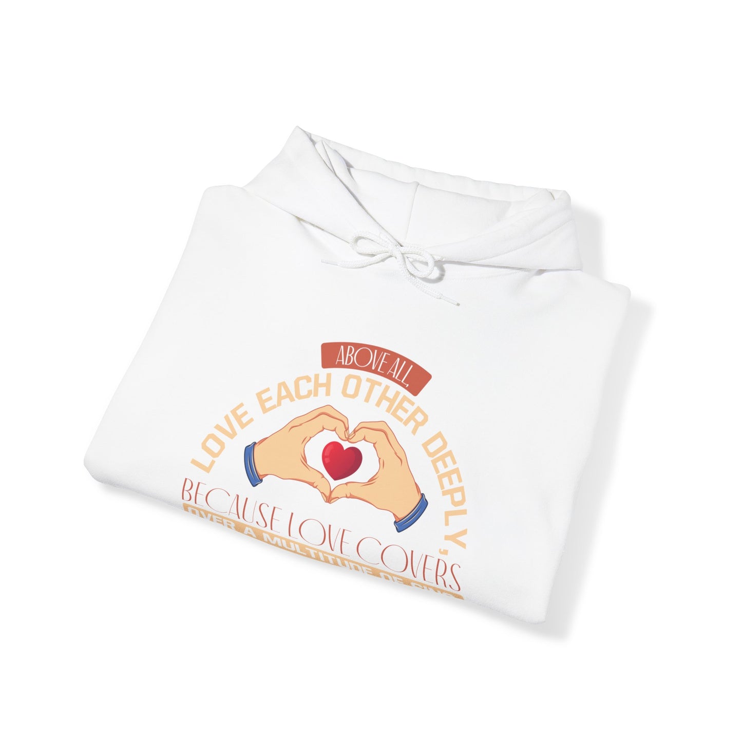 "Embrace Love, Foster Growth" -  Unisex Heavy Blend™ Hooded Sweatshirt