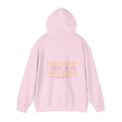 "Embrace Love, Foster Growth" -  Unisex Heavy Blend™ Hooded Sweatshirt