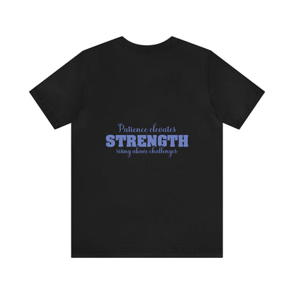 "Soar on Wings of Strength" - Unisex Jersey Short Sleeve Tee