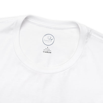 "Stillness in the Divine" - Unisex Jersey Short Sleeve Tee