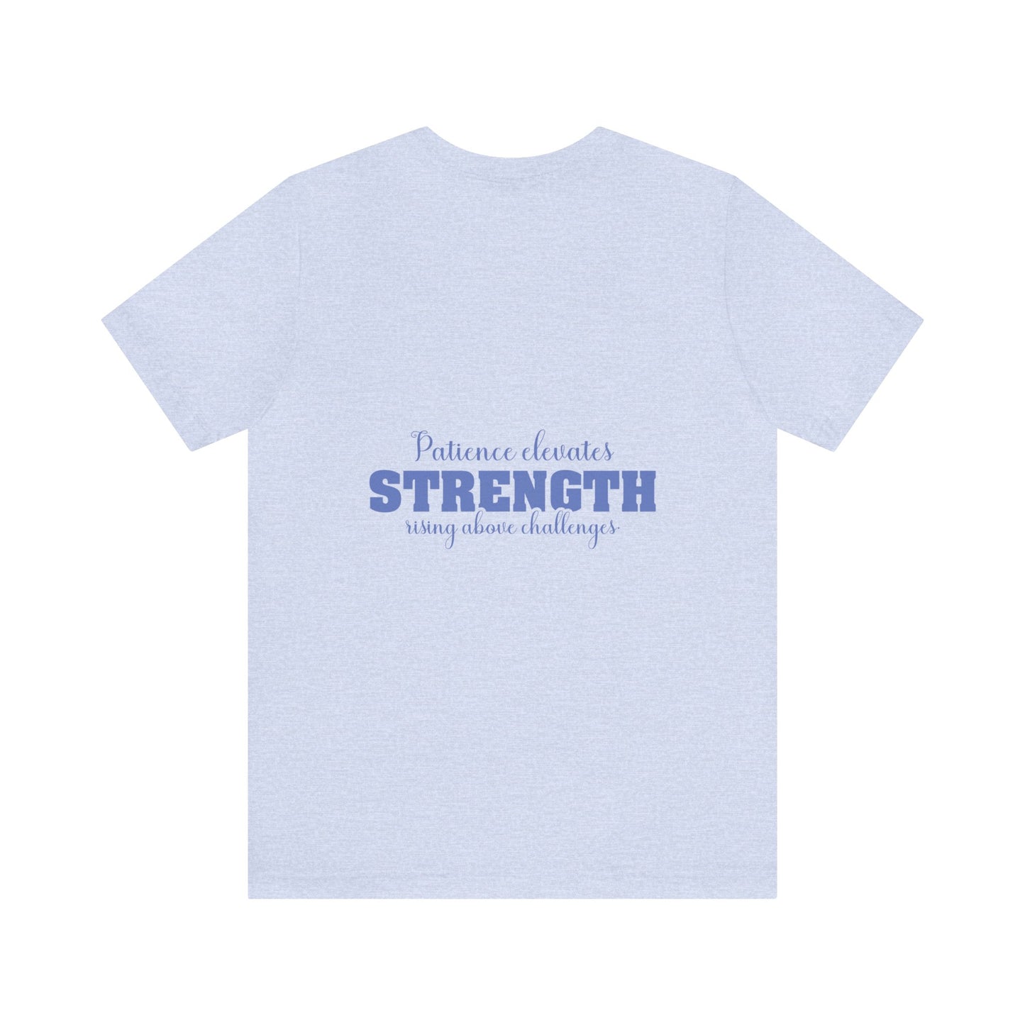 "Soar on Wings of Strength" - Unisex Jersey Short Sleeve Tee