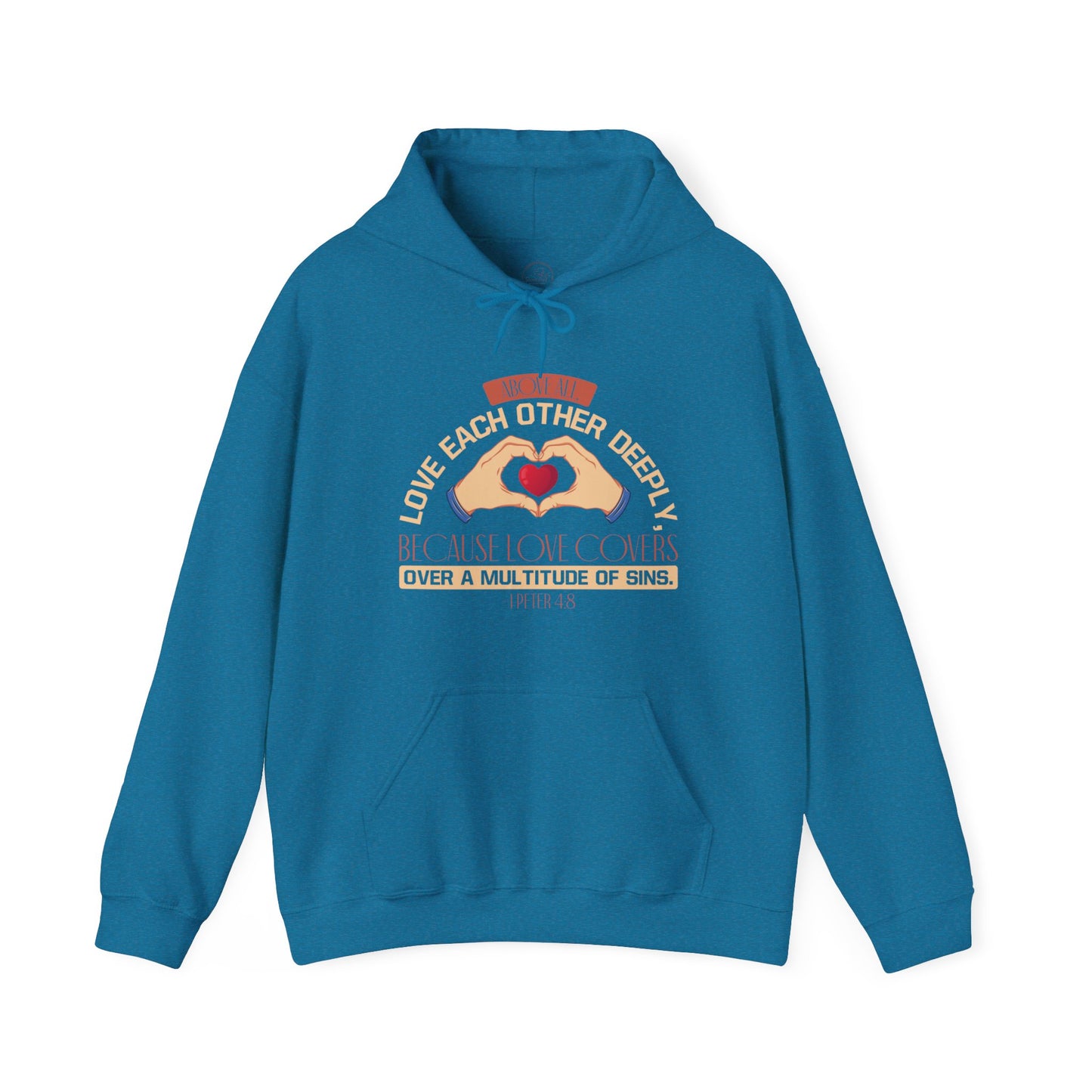 "Embrace Love, Foster Growth" -  Unisex Heavy Blend™ Hooded Sweatshirt
