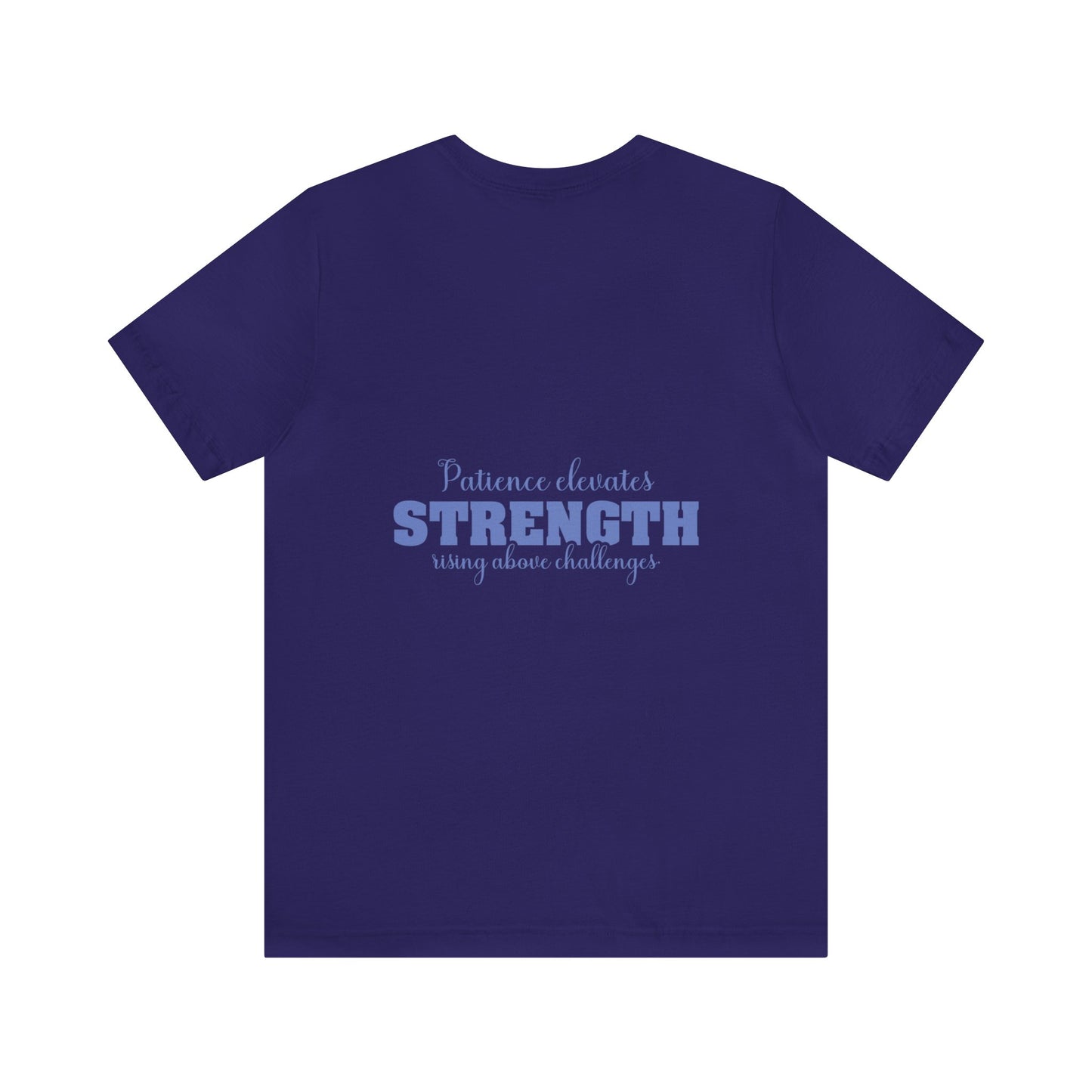 "Soar on Wings of Strength" - Unisex Jersey Short Sleeve Tee