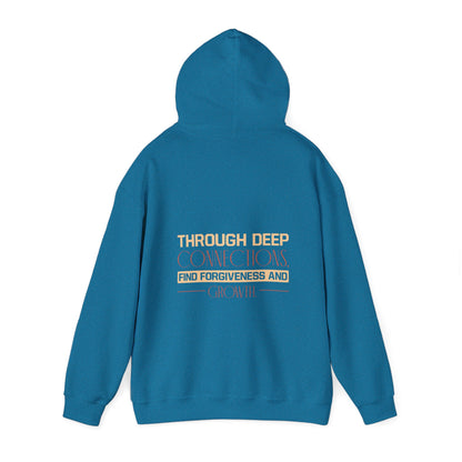 "Embrace Love, Foster Growth" -  Unisex Heavy Blend™ Hooded Sweatshirt