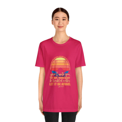 "Embrace the Gift of Peace" - Unisex Jersey Short Sleeve Tee
