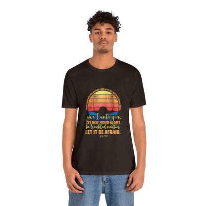 "Embrace the Gift of Peace" - Unisex Jersey Short Sleeve Tee