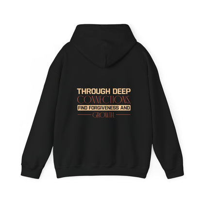 "Embrace Love, Foster Growth" -  Unisex Heavy Blend™ Hooded Sweatshirt