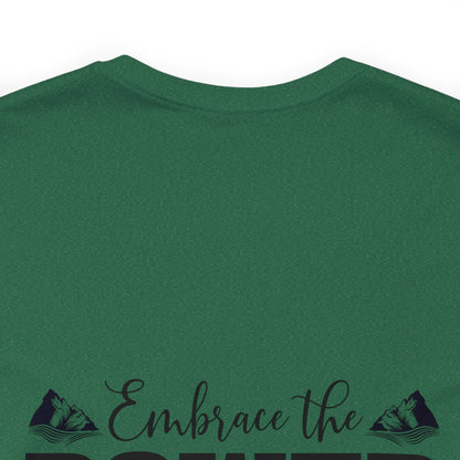 "Stillness in the Divine" - Unisex Jersey Short Sleeve Tee