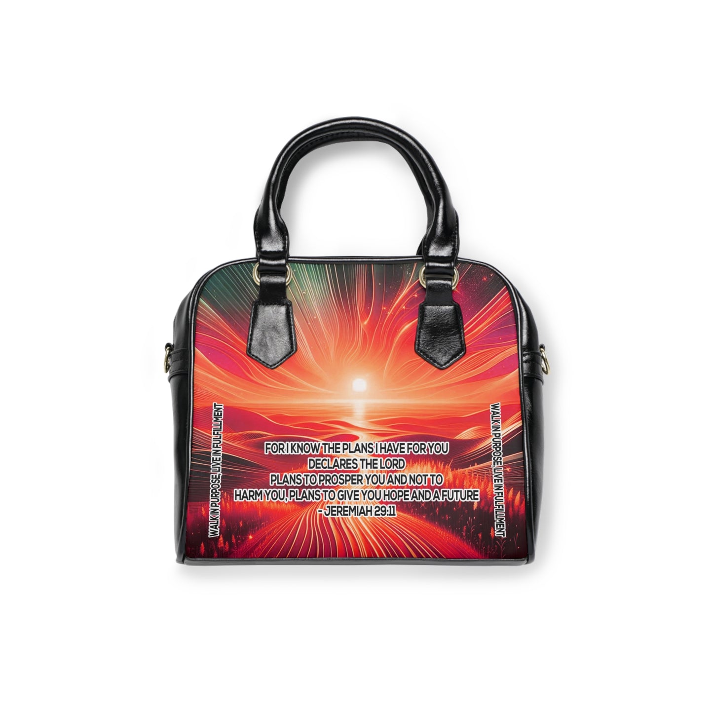 Purposeful Journey Shoulder Handbag