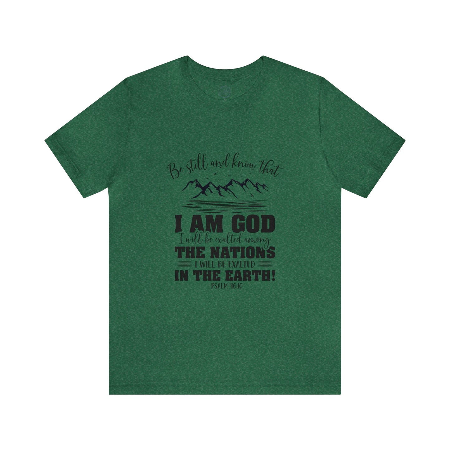 "Stillness in the Divine" - Unisex Jersey Short Sleeve Tee