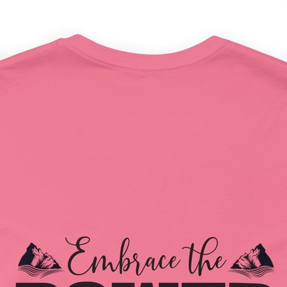 "Stillness in the Divine" - Unisex Jersey Short Sleeve Tee