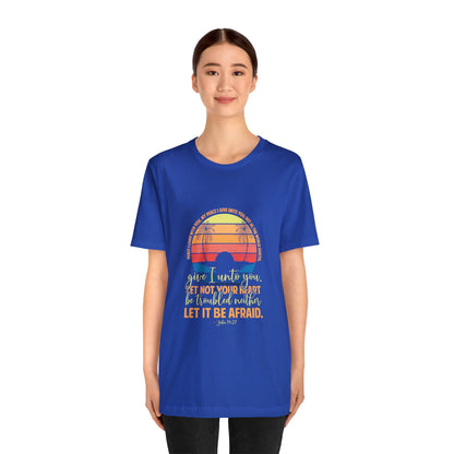 "Embrace the Gift of Peace" - Unisex Jersey Short Sleeve Tee