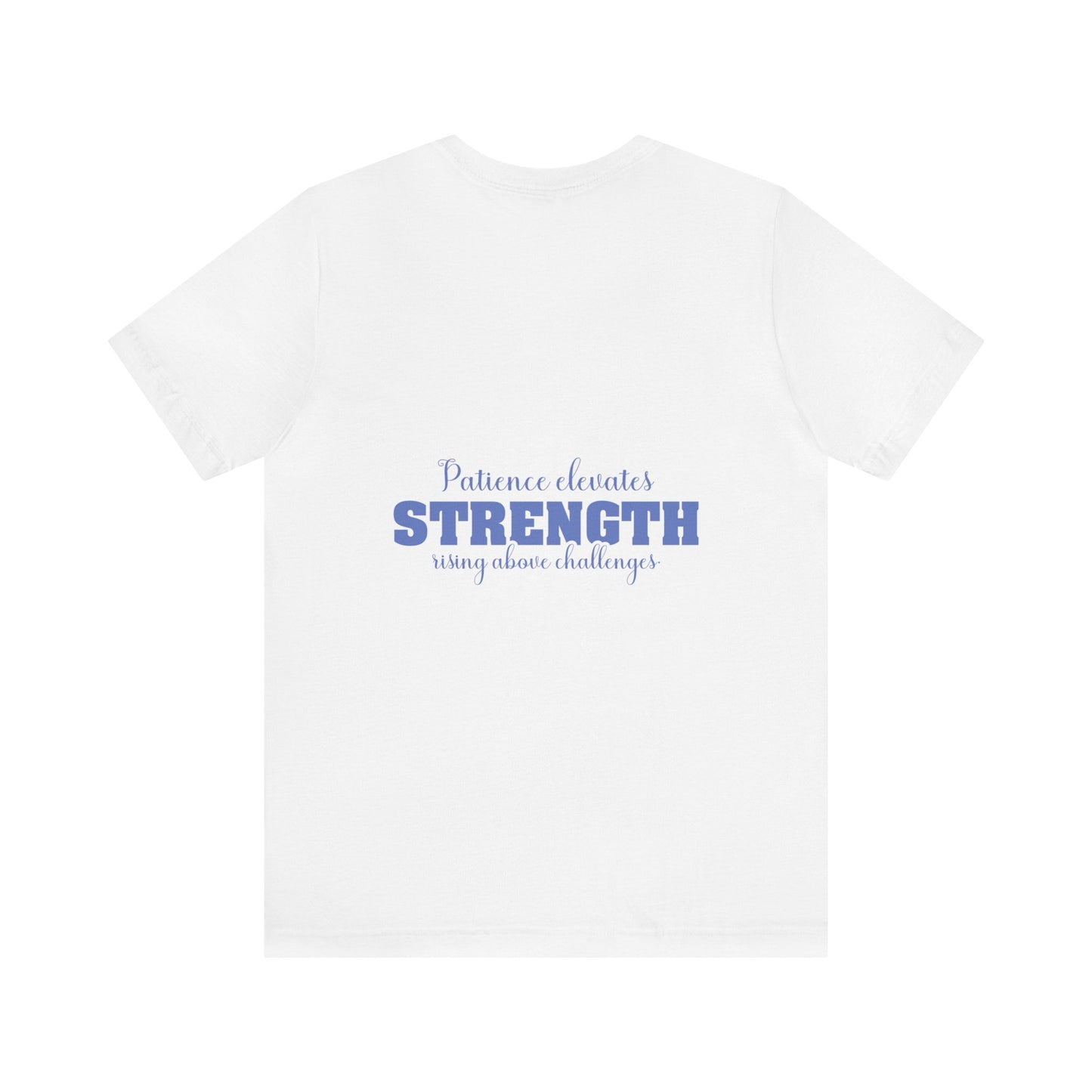 "Soar on Wings of Strength" - Unisex Jersey Short Sleeve Tee