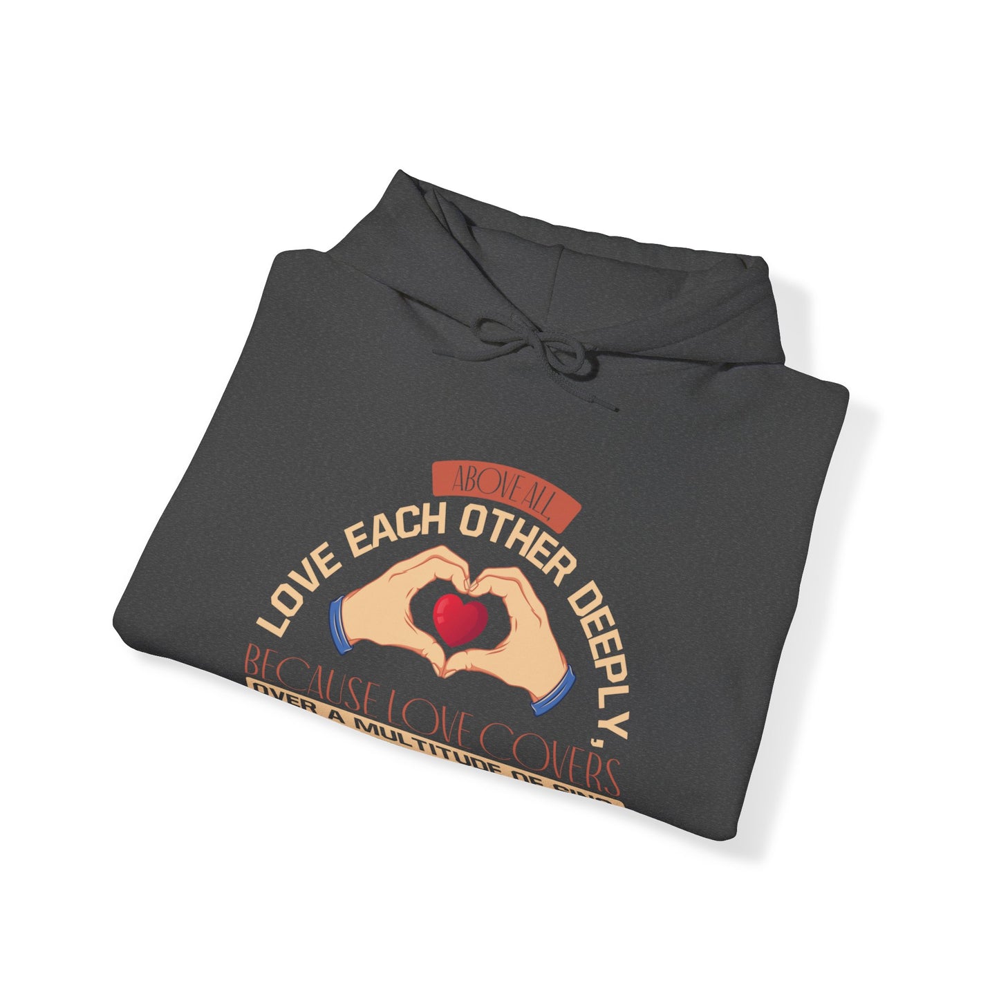 "Embrace Love, Foster Growth" -  Unisex Heavy Blend™ Hooded Sweatshirt