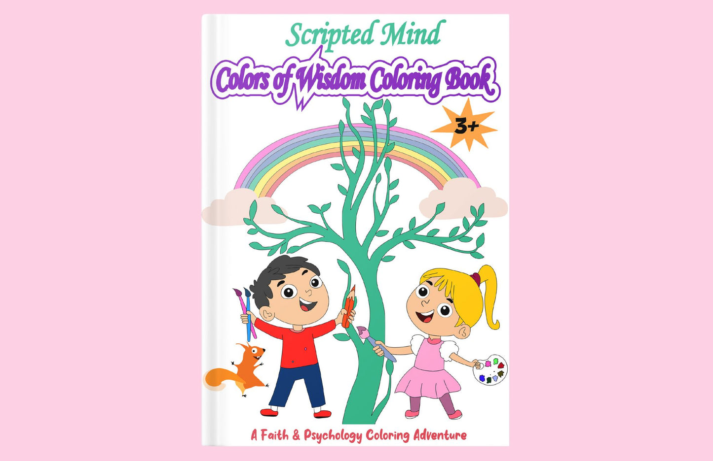 Scripted Mind Colors of Wisdom Coloring Book