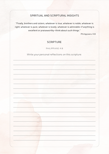 Scripted Mind Foundational Insights Companion Journal