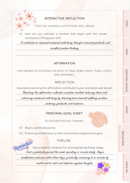 Scripted Mind Foundational Insights Companion Journal