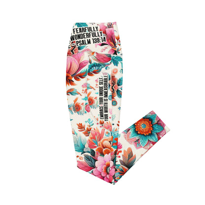 Crossover Leggings with Pockets - Fearfully & Wonderfully Made